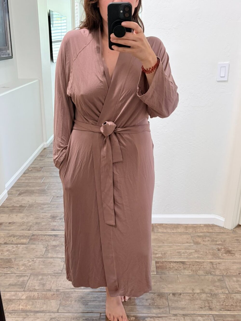 Women's Myra Rib Robe L